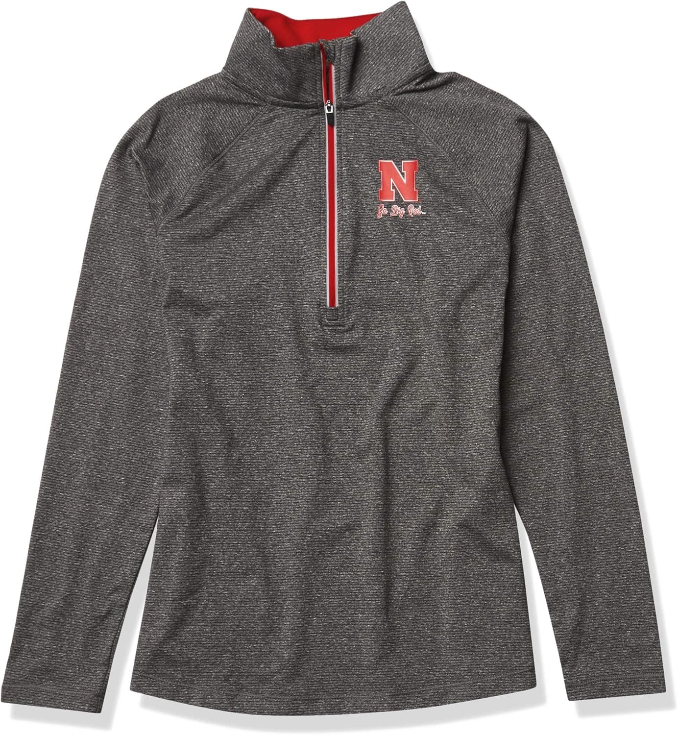 Top of the World Women's Poly Half Zip Raglan Sleeve Pullover