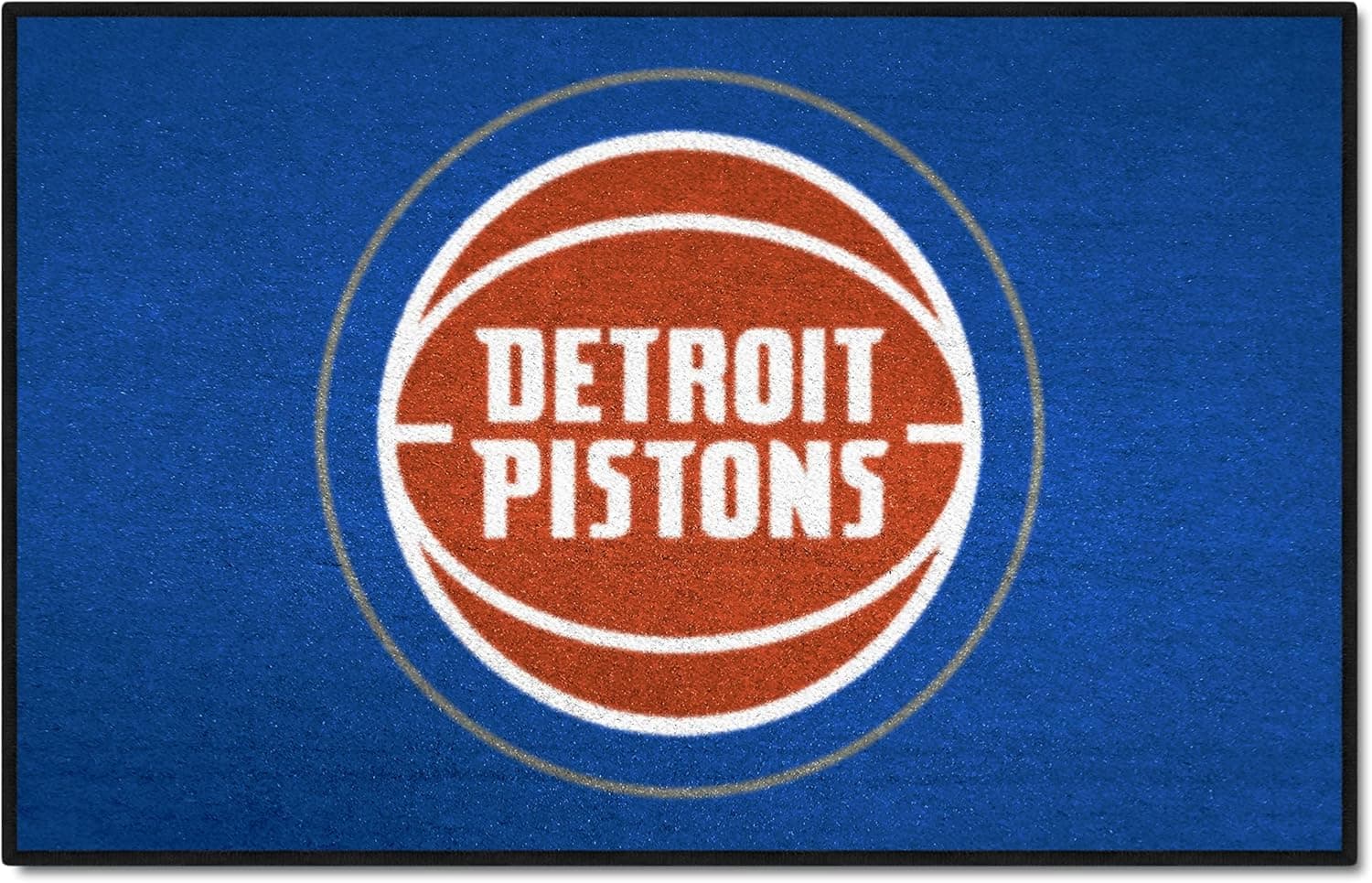 FANMATS 11906 Detroit Pistons Starter Mat Accent Rug - 19in. x 30in. | Sports Fan Home Decor Rug and Tailgating Mat