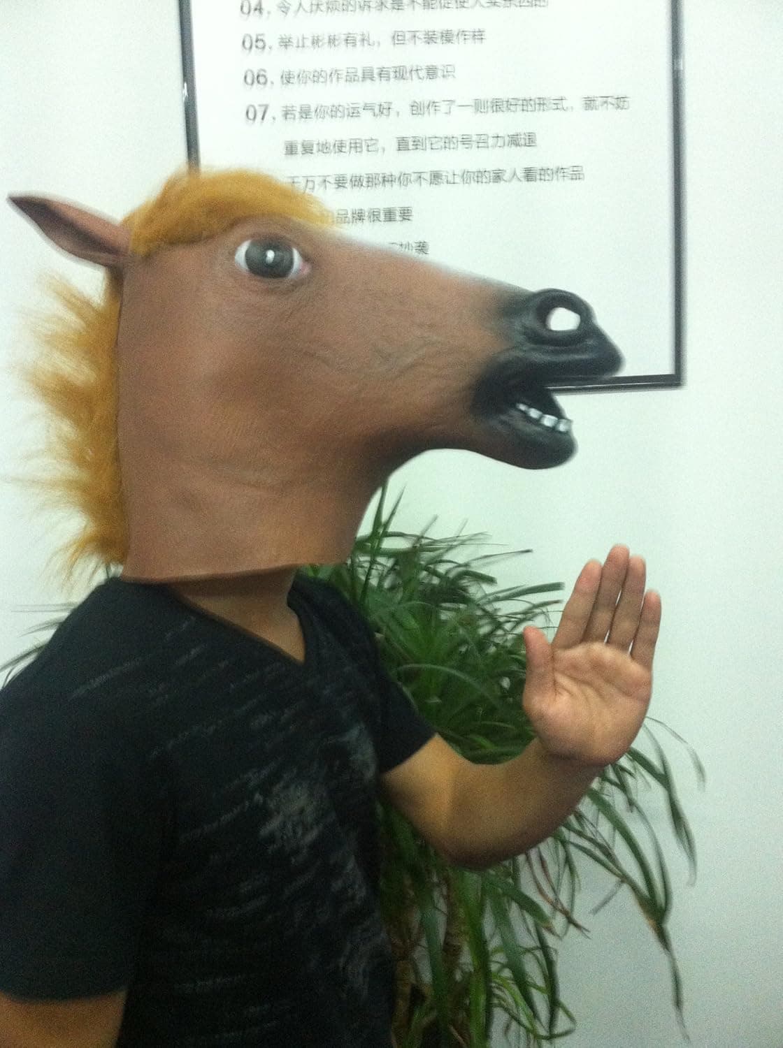 Onepalace Horse Head Mask Funny Party Game PSY Gangnam Style Costume Mask