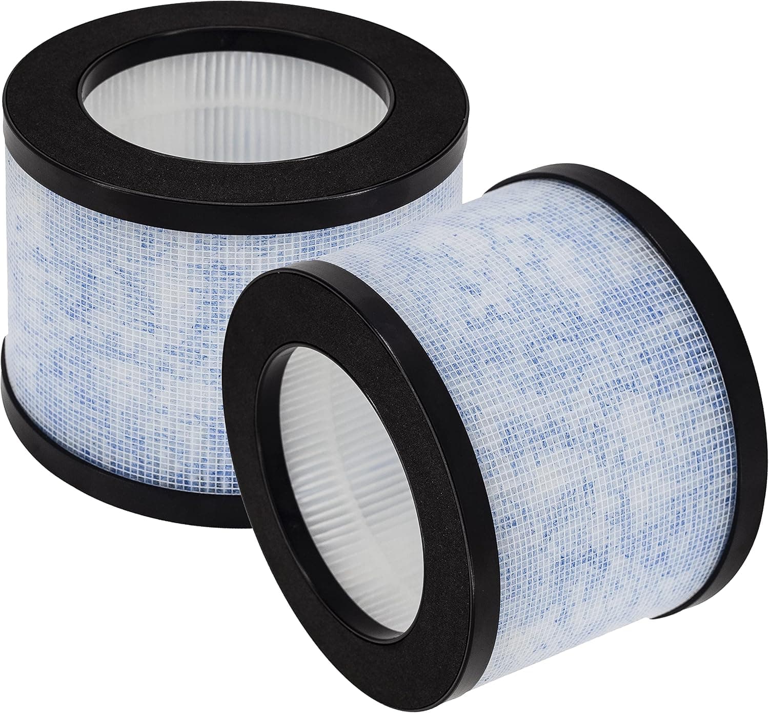 WOCASE EP1080 True HEPA Replacement Filter, Compatible with Intelabe EP1080 Air Purifier, AROEVE and Kloudi Air Purifier DH-JH01 and Elechomes EPI081/EP1081, Compare to DH-JH01 Filter, 2 Pack