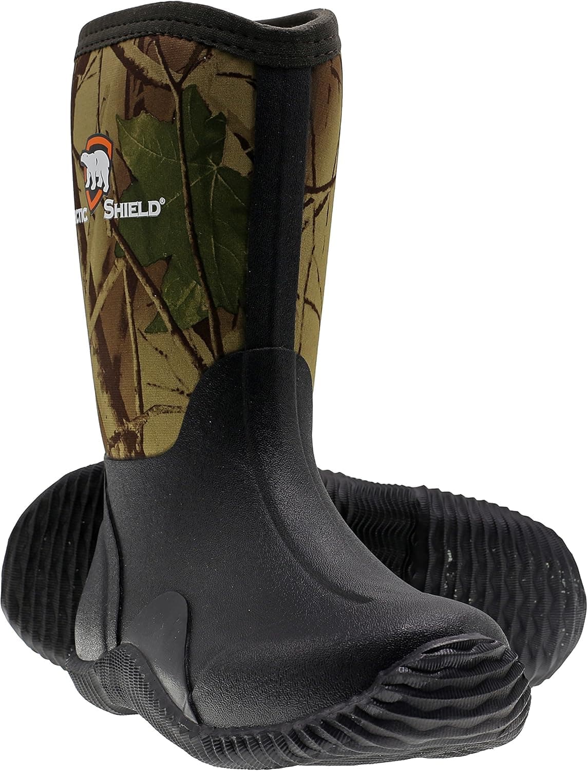 ArcticShield Kids Waterproof Durable Rubber Neoprene Outdoor Boots