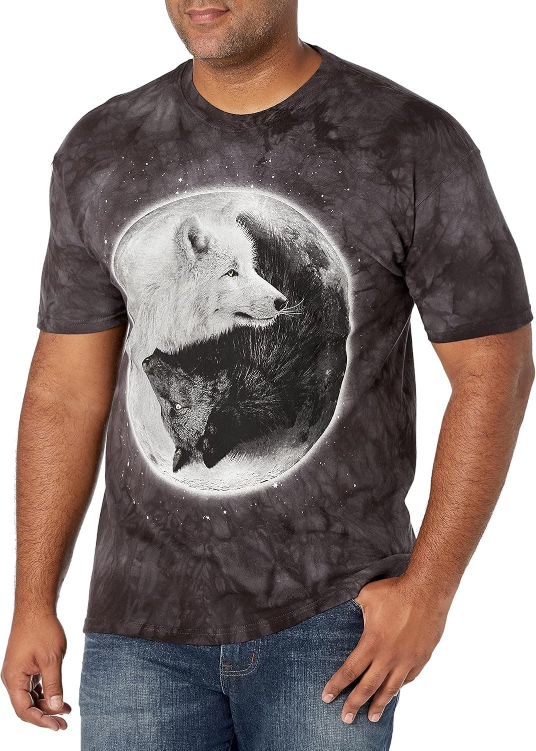 The Mountain Ying Yang Wolves T-Shirt