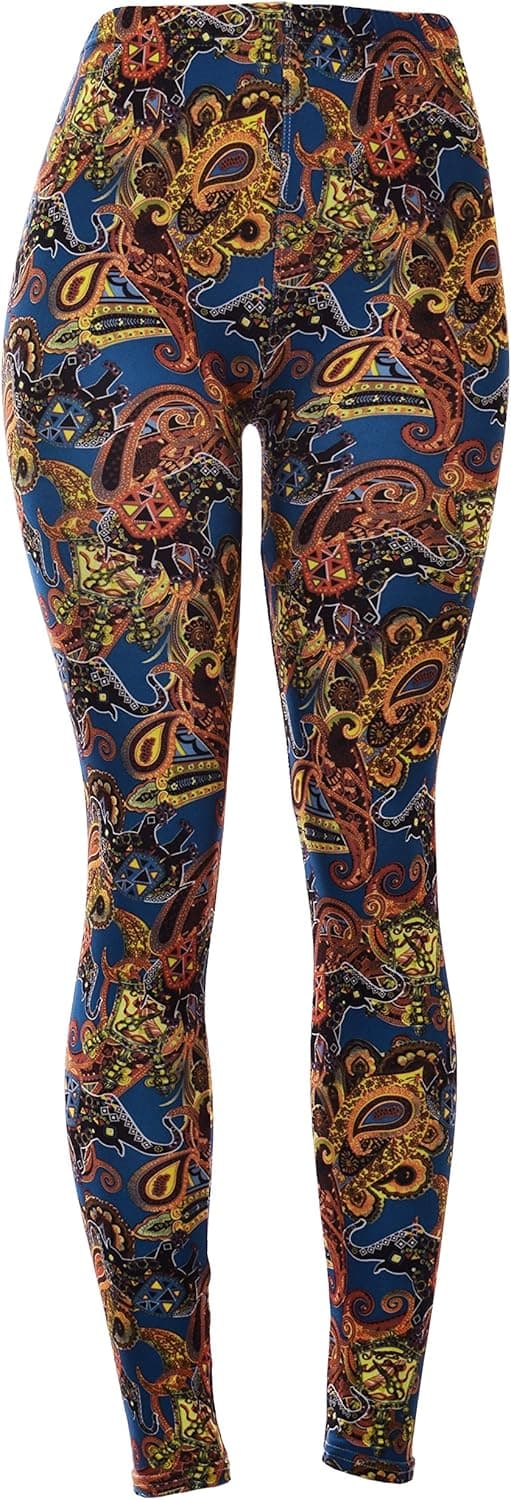VIV Collection Printed Brushed Leggings Regular Size (XS - L) Listing 3