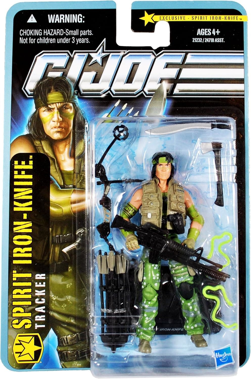 G.I. Joe Pursuit of Cobra Exclusive 3 3/4 Inch Action Figure Spirit IronKnife