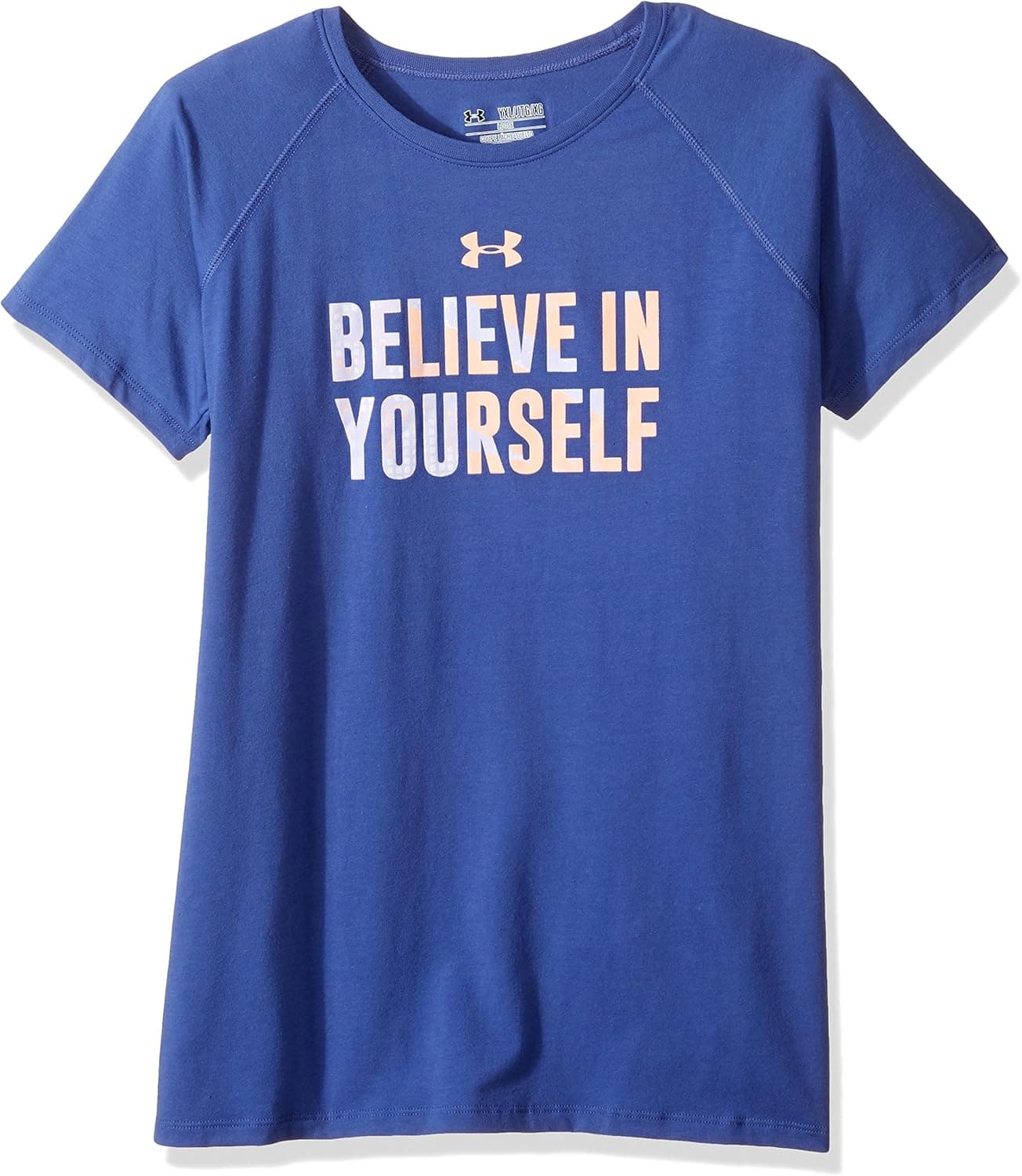 Under Armour Girls Believe In Yourself Short Sleeve Tee