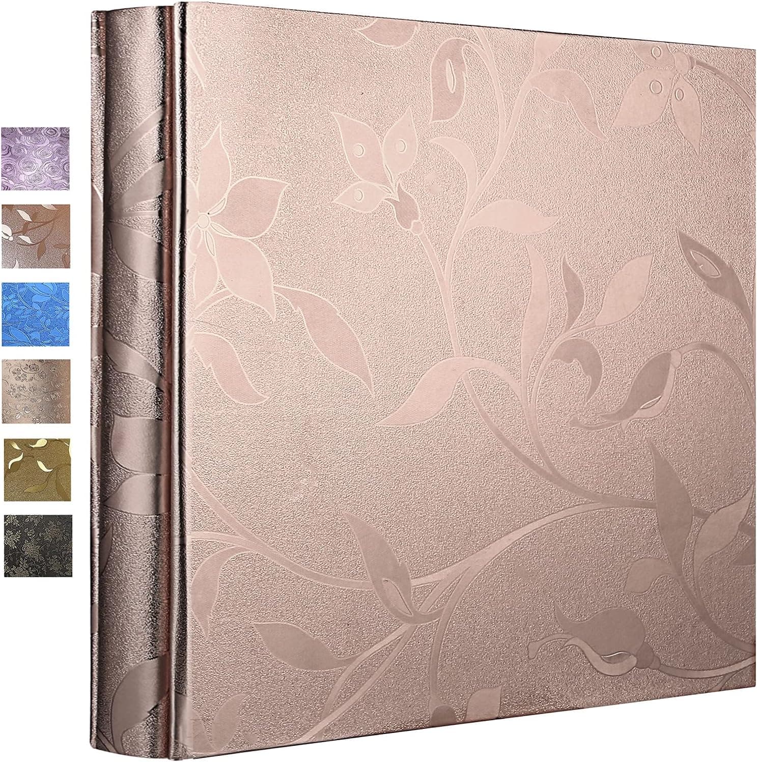 Vienrose Photo Album 4x6 600 Pockets Large Picture Book PU Leather Cover Big Photobook for Wedding Album Family Baby Anniversary Graduation
