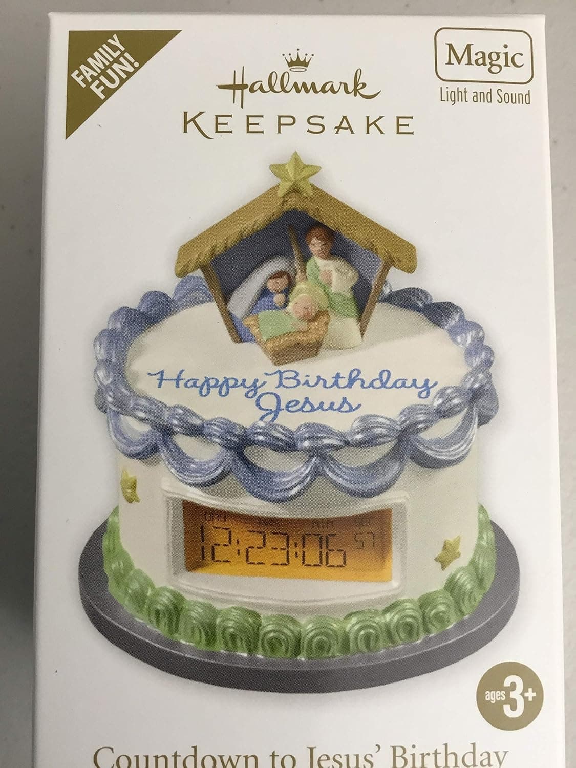 Hallmark Keepsake Ornament Happy Birthday Jesus 2012