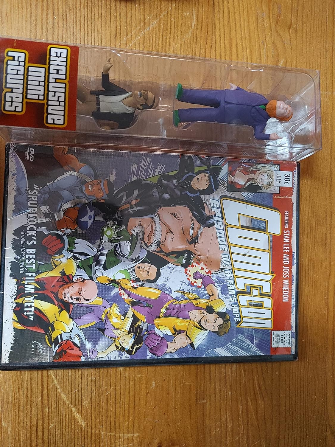 NECA Comic-Con - Episode IV: A Fan's Hope DVD with Mini figures34;Stan Lee and Harry Knowles34;