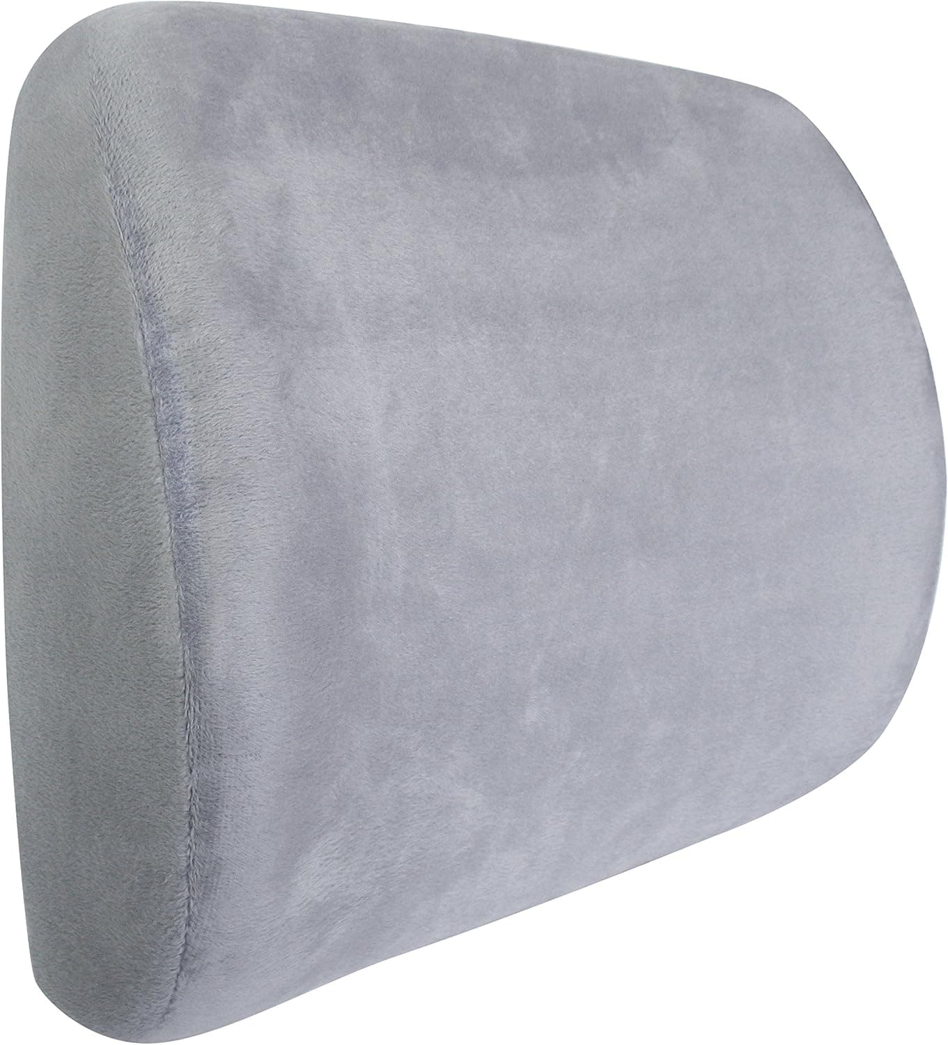 Premium Lumbar Support Pillow - 100% Memory Foam - by Kamby Comfort Ergonomic Design Alleviates Lower Back Pain and discomfort for Most Users!