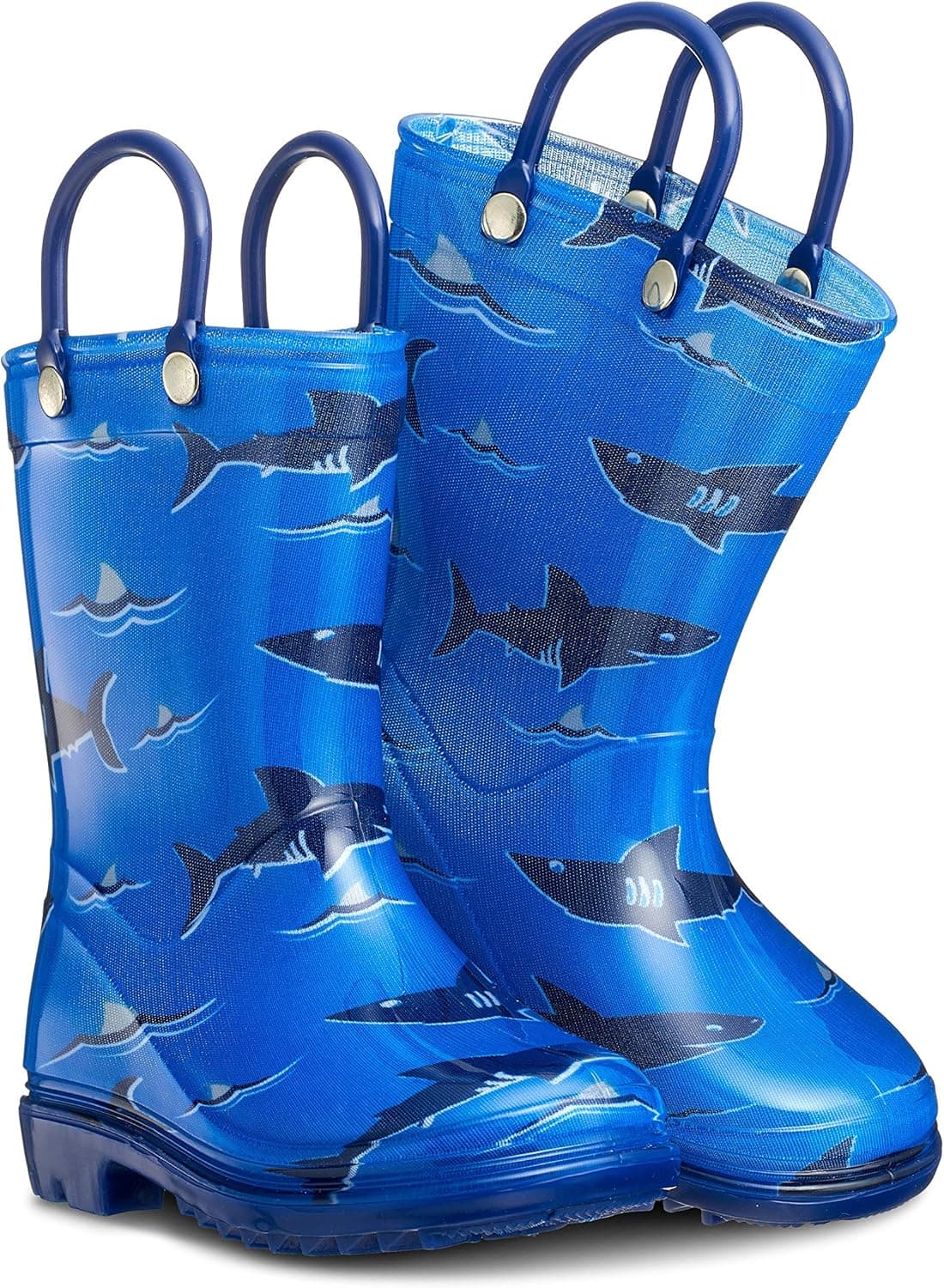 ZOOGS Printed Kids Toddler Rain Boots for Boys