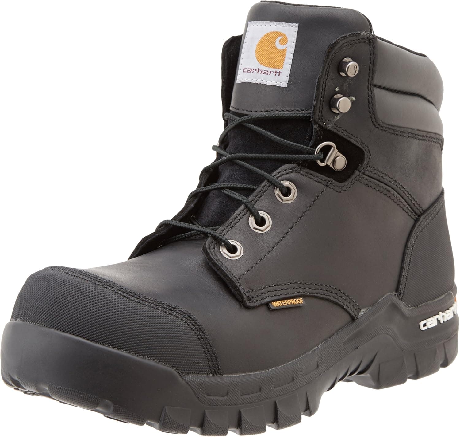 Carhartt Men's CMF6371 RugFlx6inblkcomp-M Construction Shoe