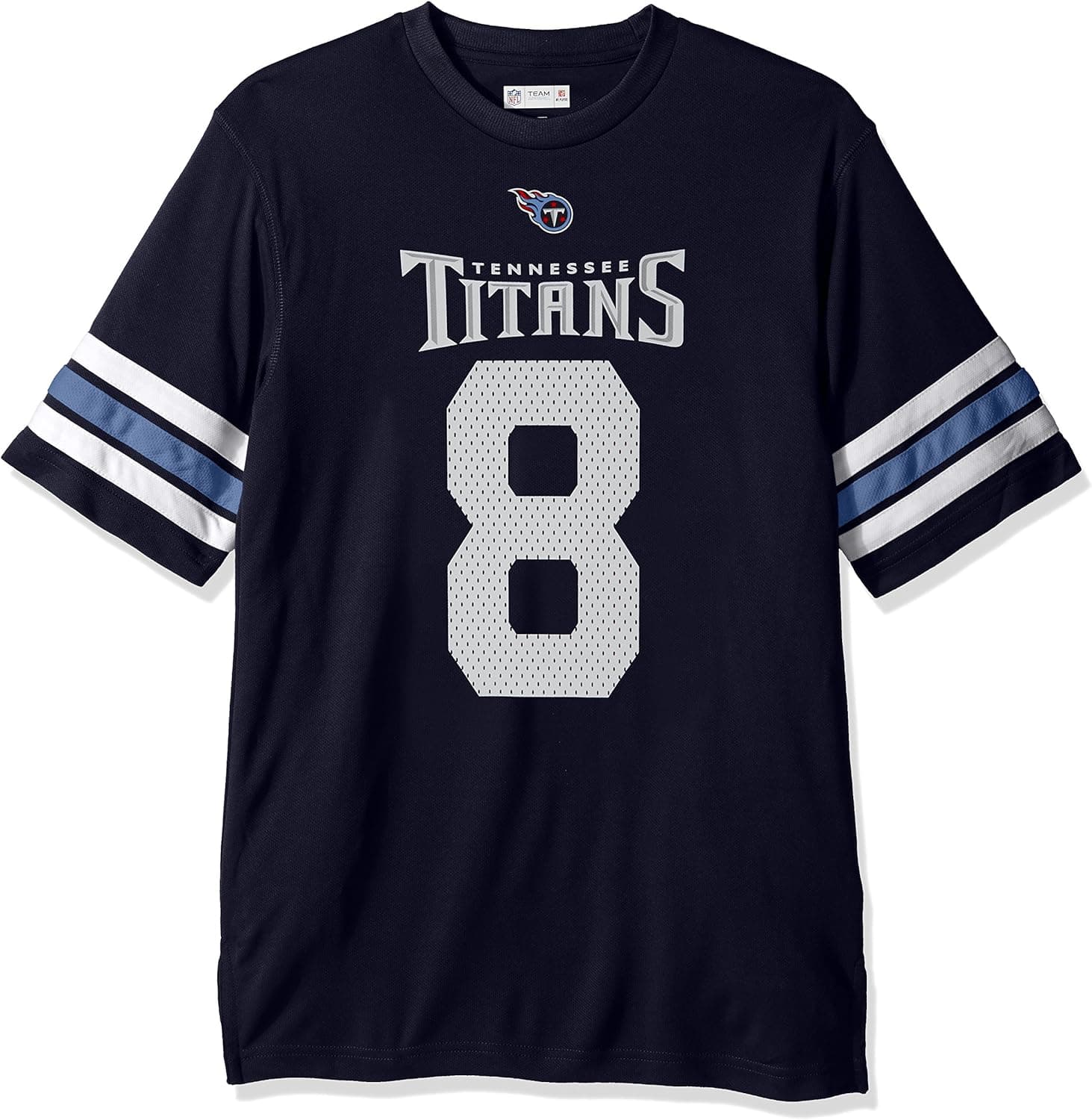 VF LSG NFL Tennessee Titans Marcus Mariota Men's 8 Great Game Fashion Top