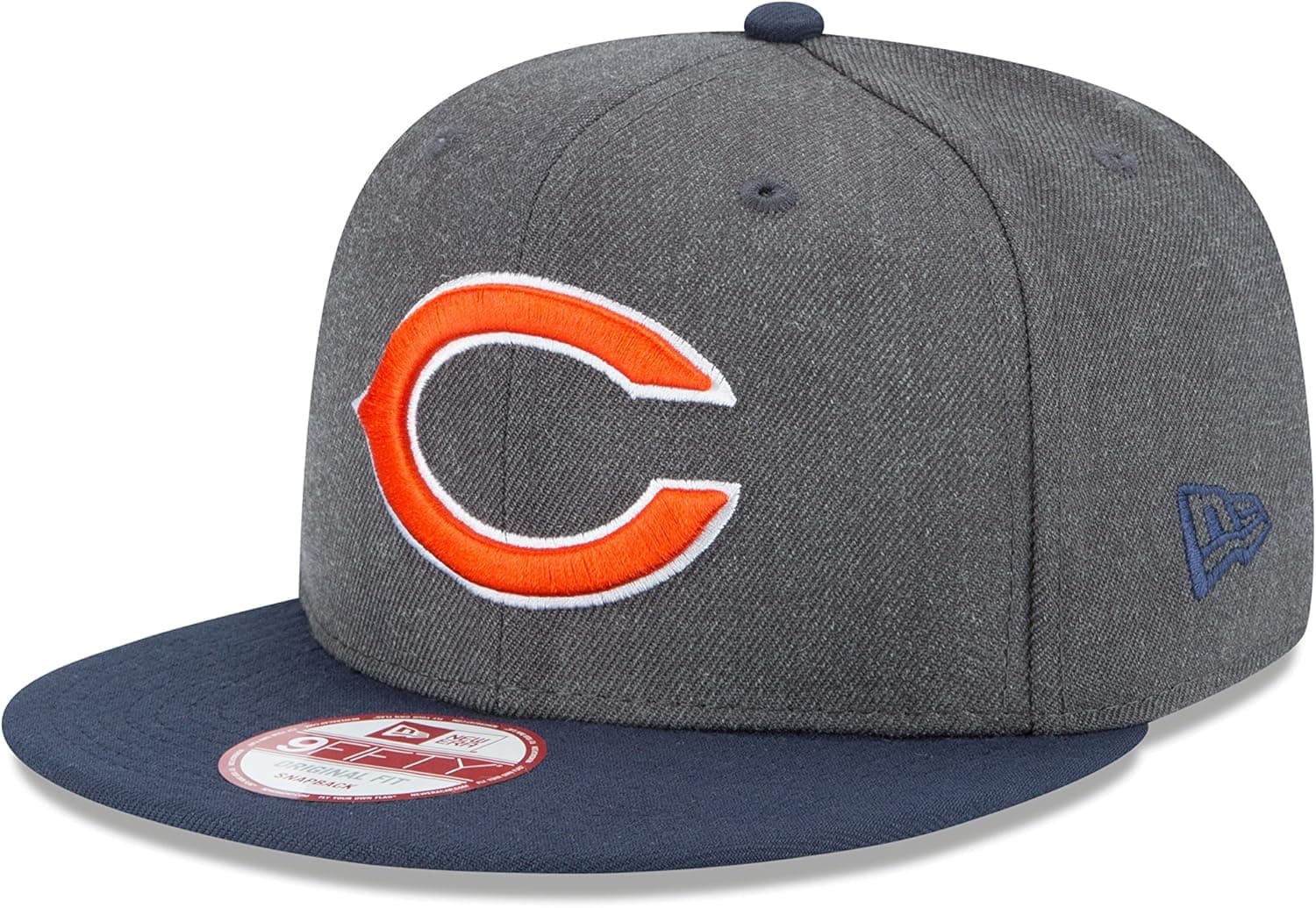 New Era NFL Heather Graphite 9fifty Original Fit Cap