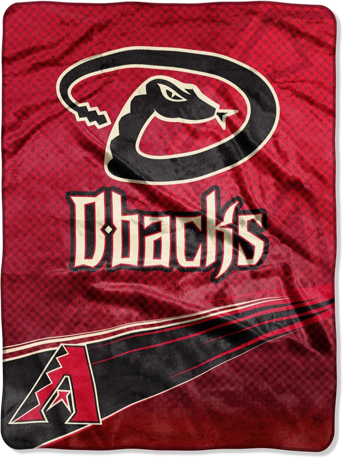 Officially Licensed MLB Speed Raschel Throw Blanket, Soft & Cozy, Washable, Throws & Bedding, 60" x 80"