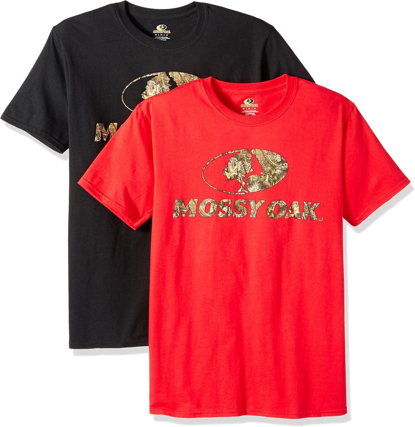 Mossy Oak Men's Short Sleeve Graphic T-Shirts (2 Pack)