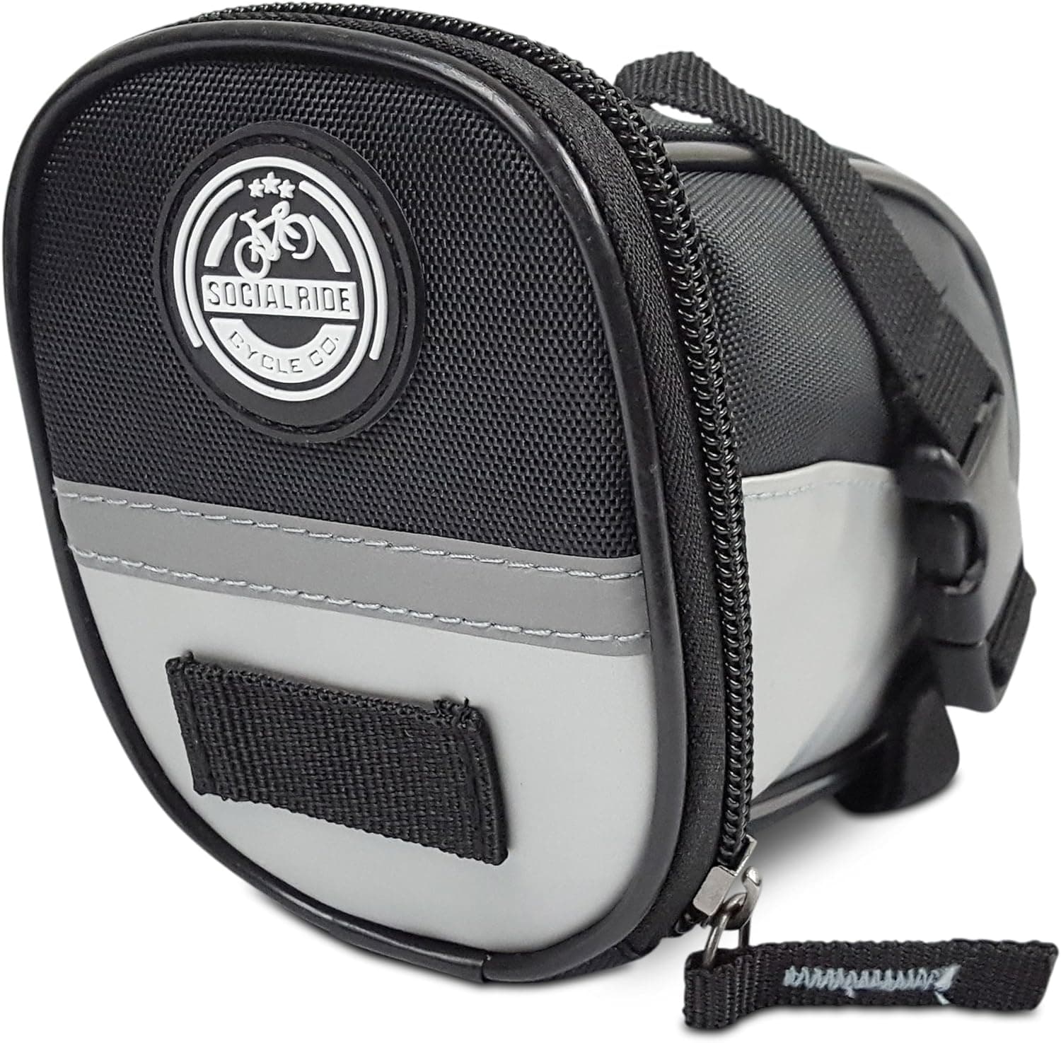 Social Ride Cycle Co. Bike Bag, Bike Pouch Under seat, Bicycle Accessories Bag