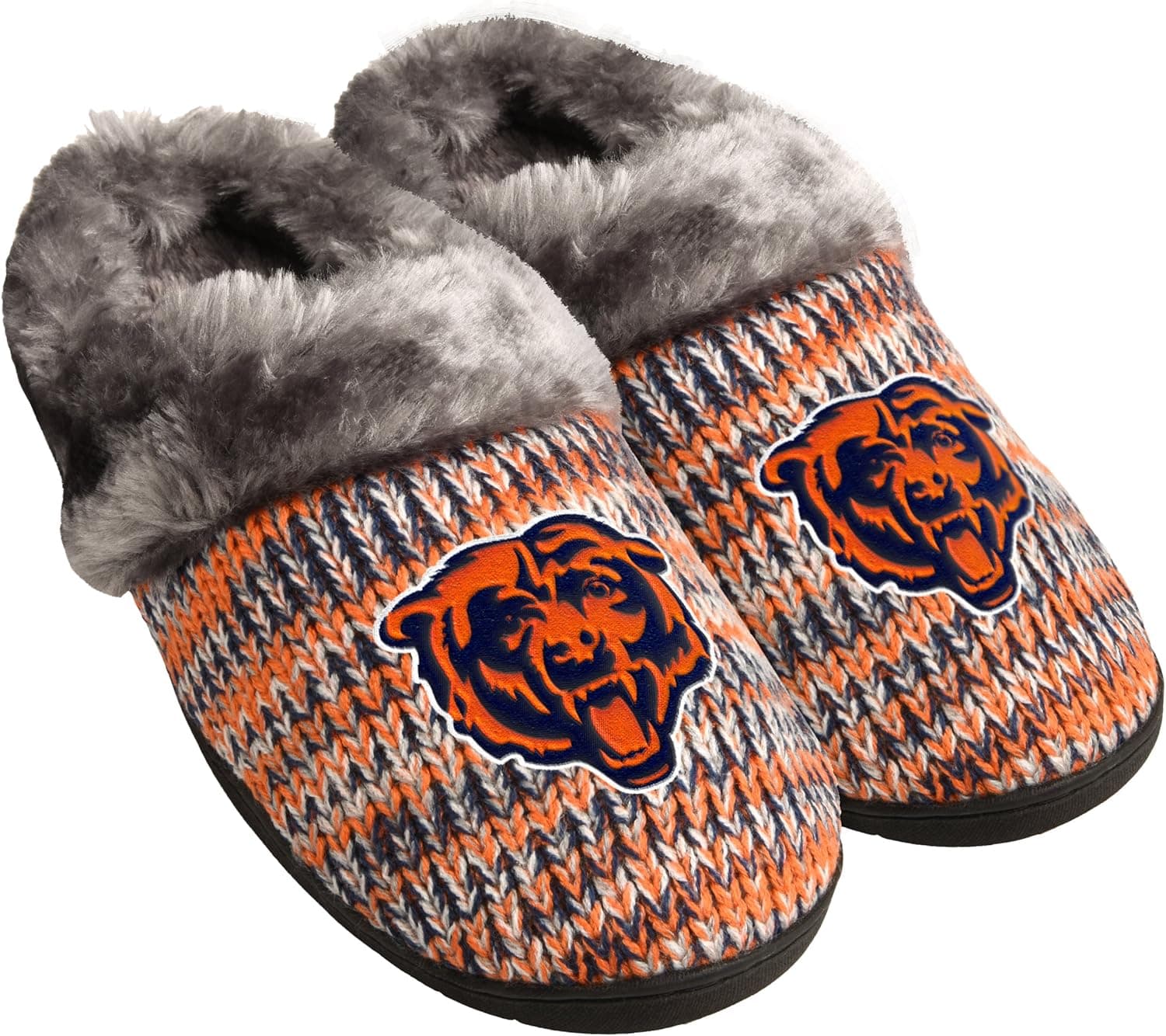 FOCO Womens NFL Team Logo Peak Slide Slippers