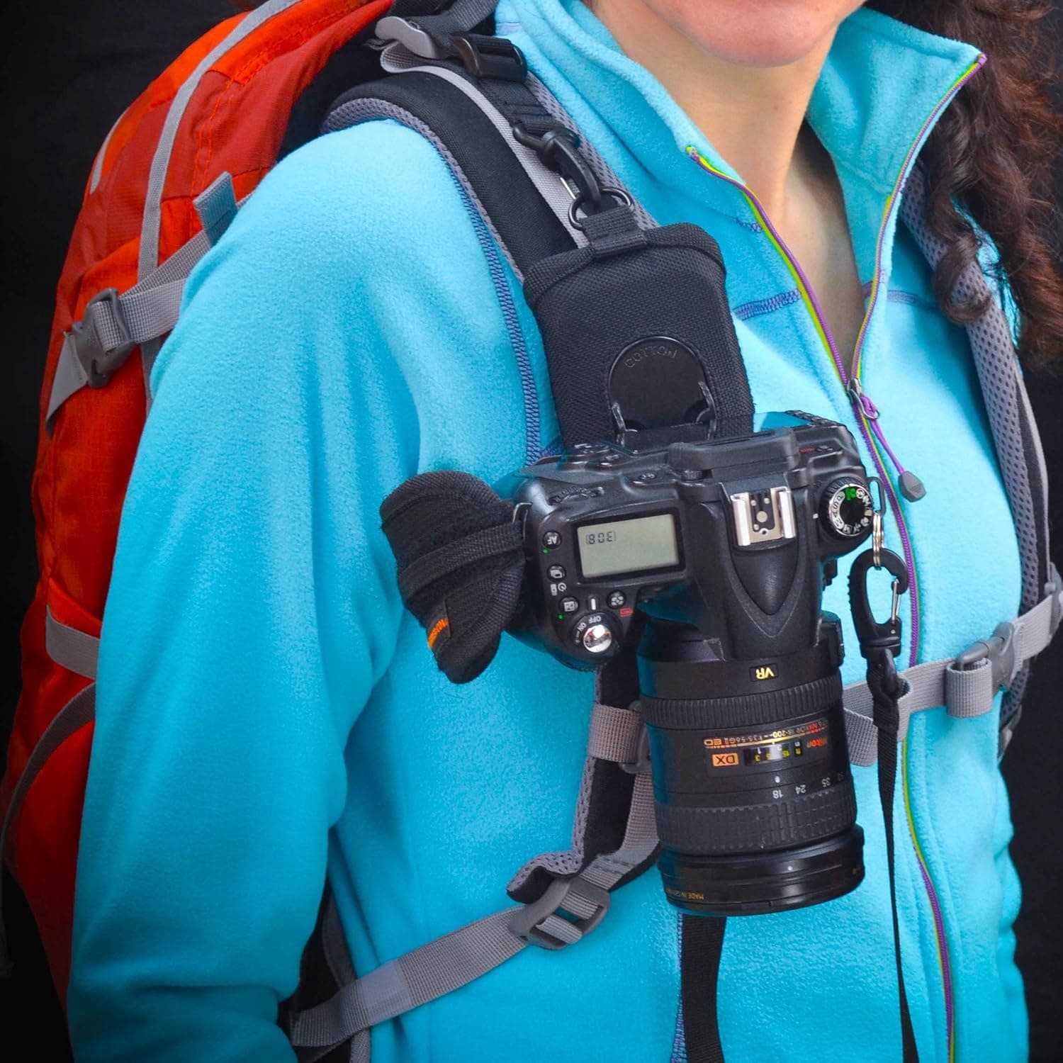 Cotton Carrier Strap Shot - Backpack Add-on