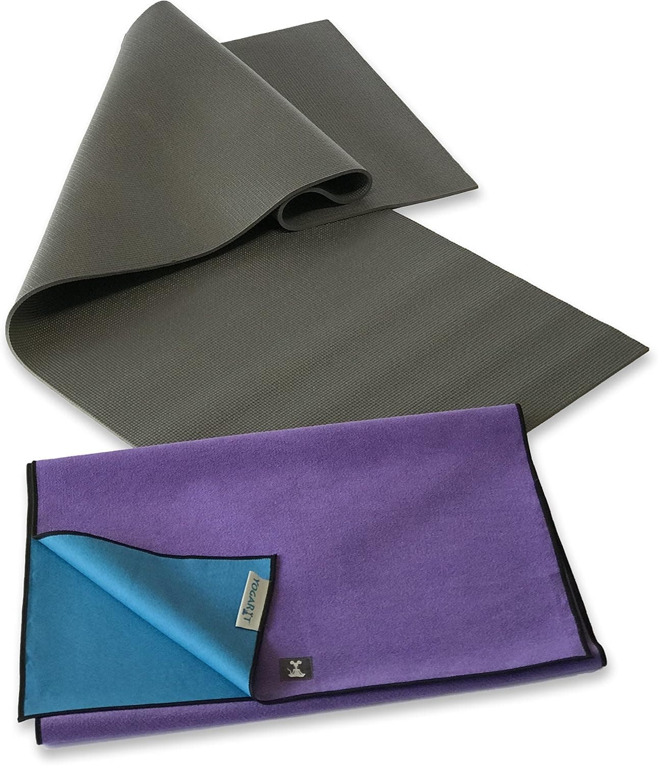 RatMat Yoga Mats - Thick ¼ - Option to Purchase with Yoga Towel - RatMat & Yoga Towel Bundles Available - Classic or Gummy Grip Yoga Towel Mat Sets - Phthalate Free Mats - 100% Microfiber Yoga Towels