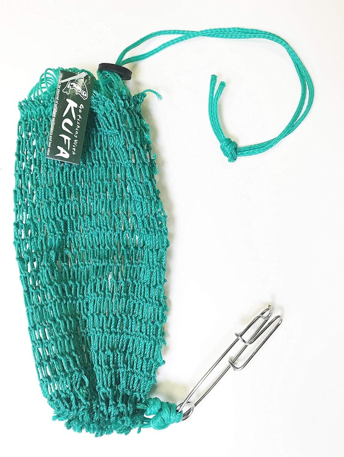 KUFA Sports Commercial Style Crab Trap Bait Bag with Rubber Locker and Stainless Steel Hook Bag-7