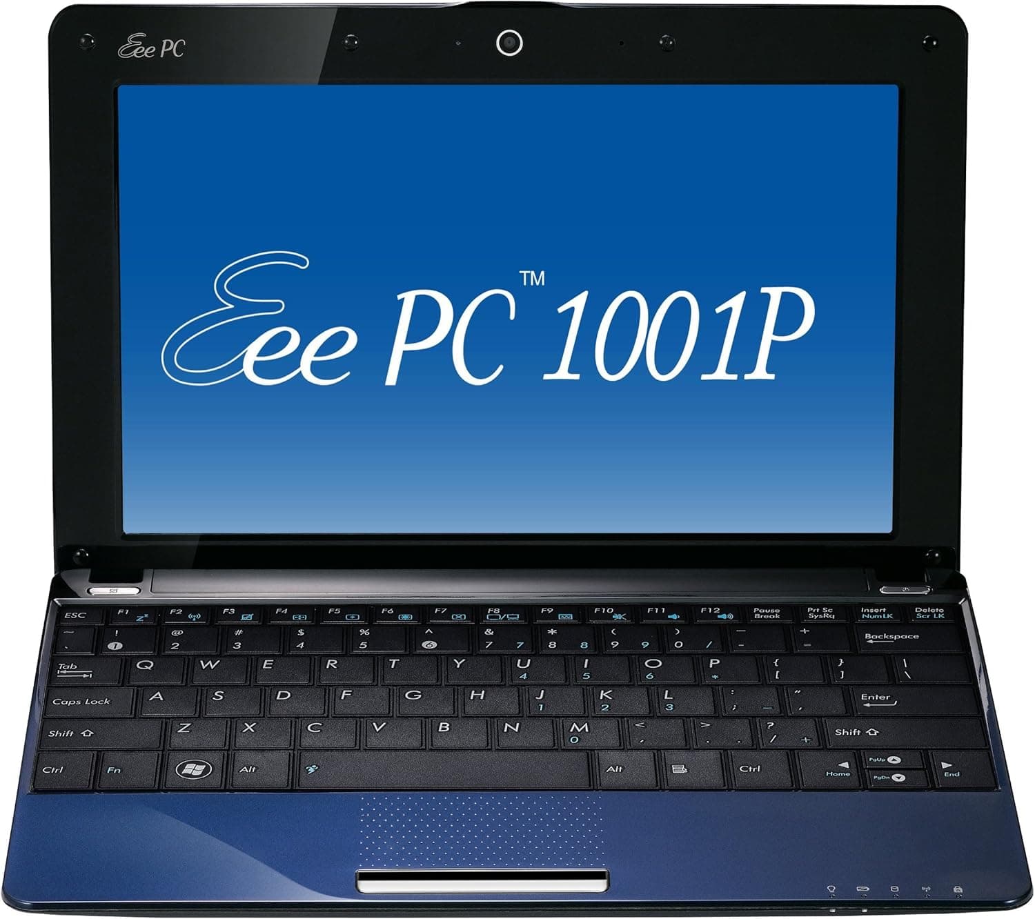 ASUS Eee PC 1001P-MU17-BU 10.1-Inch Intel Atom Netbook Computer (Royal Blue)