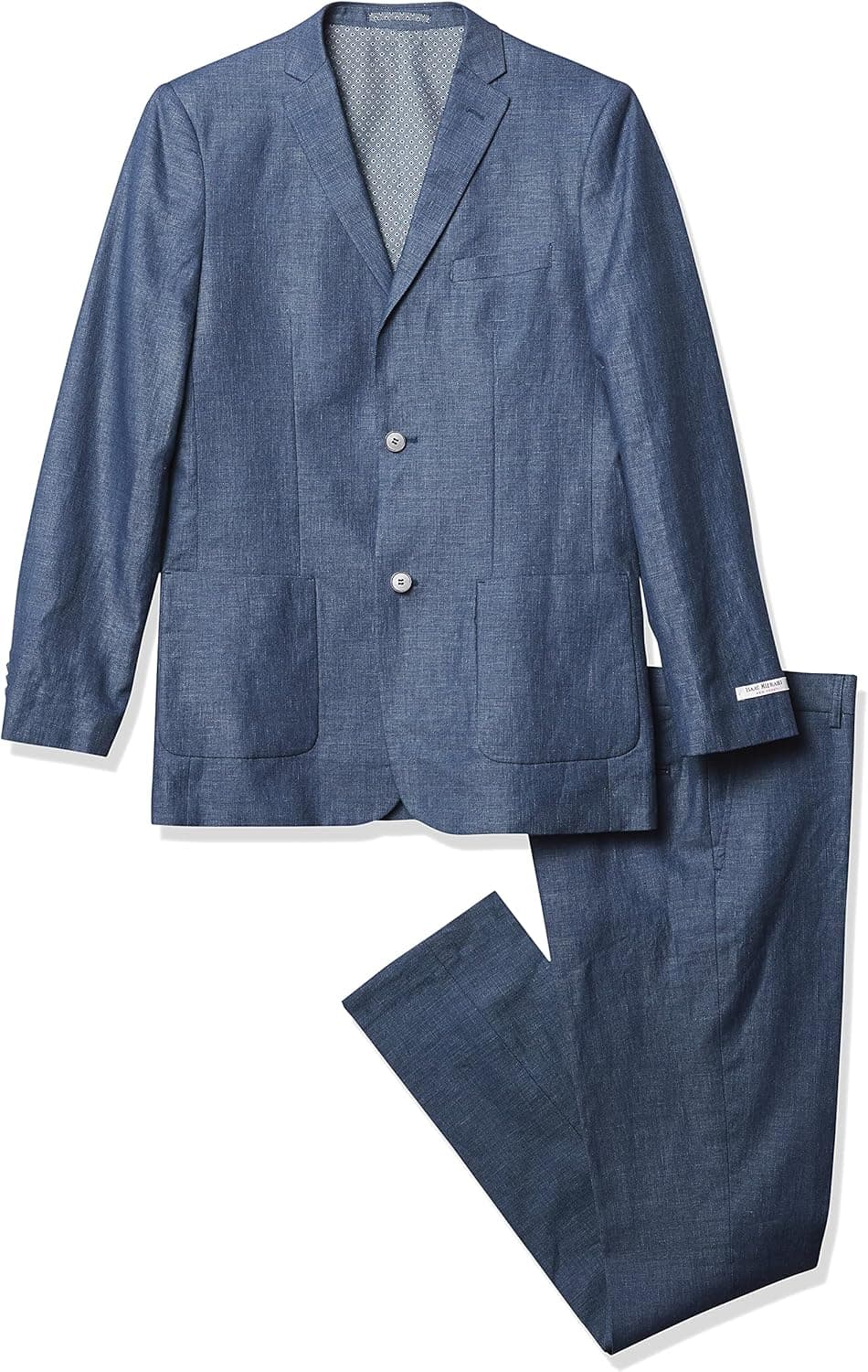 Isaac Mizrahi Slim Fit Boy's 2pc Linen Blend Suit
