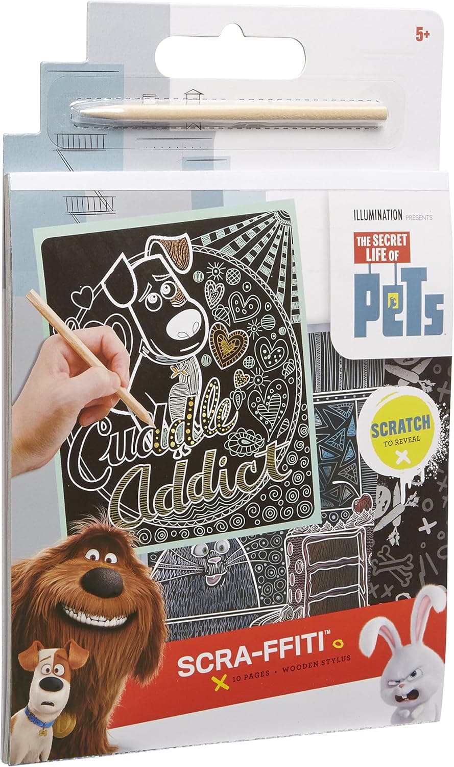 The Secret Life of Pets Scra-ffiti Pad