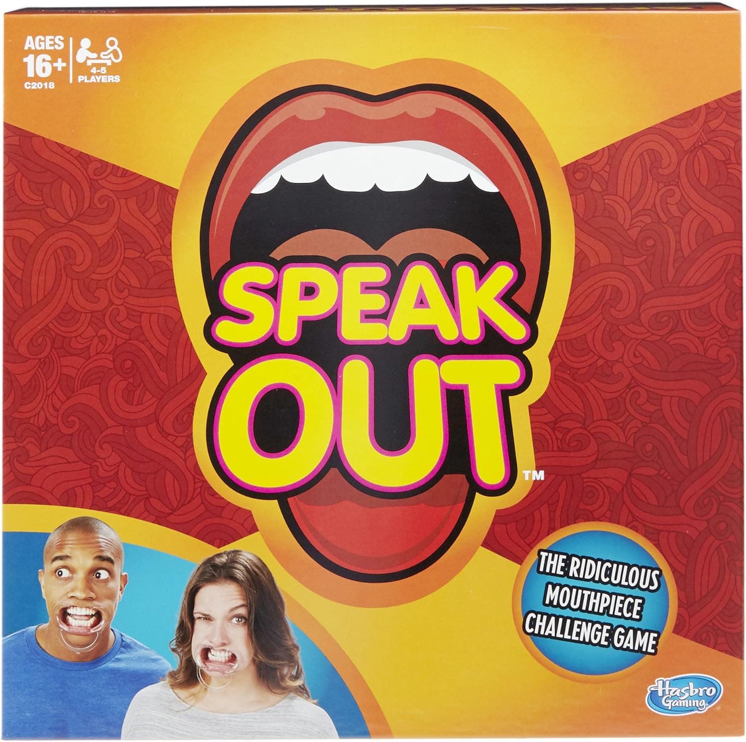 Hasbro Gaming Speak Out Game English for 192 months to 1188 months