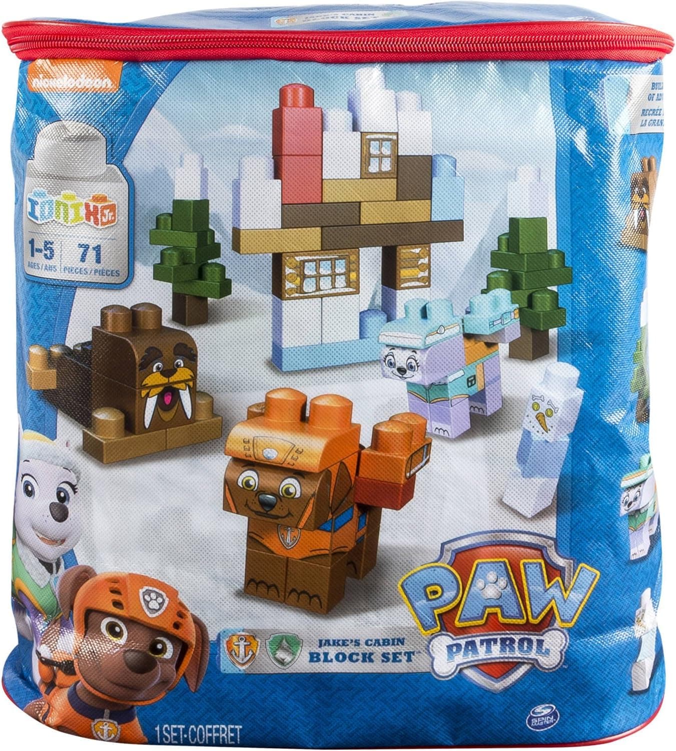 Ionix Paw Patrol Ionix Jake's Cabin Block Set (70 Piece)
