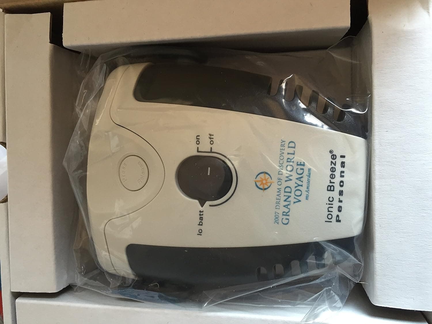 Sharper Image Personal Ionic Breeze Air Purifier SI736