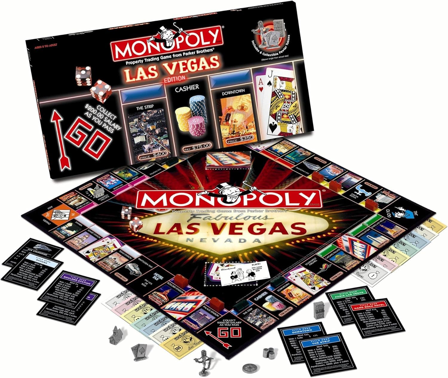 Usaopoly Las Vegas 2009 Monopoly Games