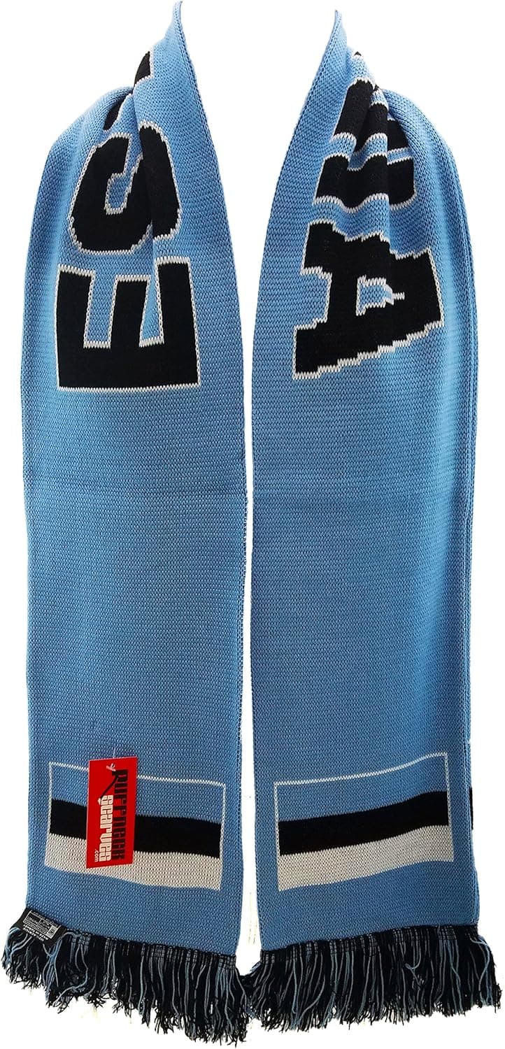 RUFFNECK National Soccer Team Estonia Scarf, Blue, One Size