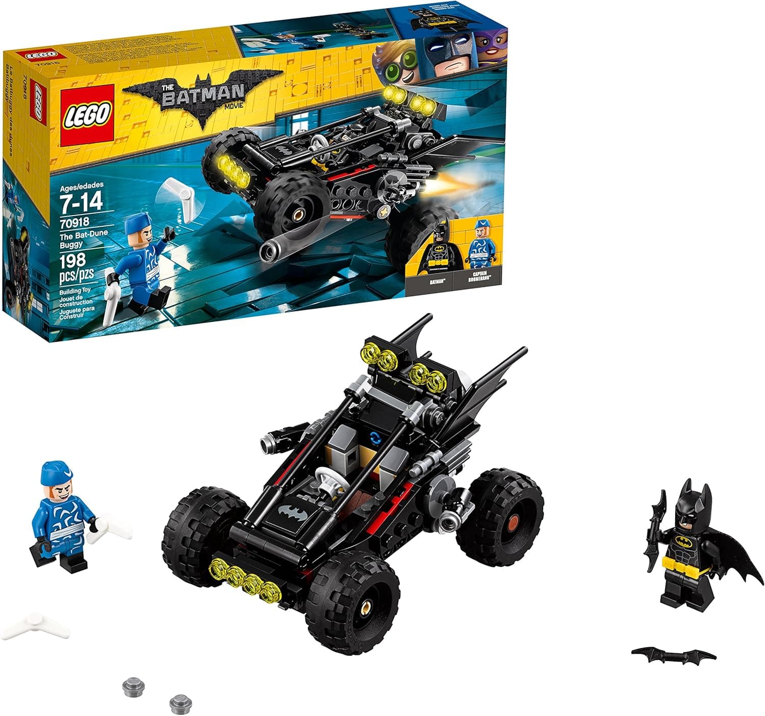 LEGO BATMAN MOVIE DC The Bat-Dune Buggy 70918 Building Kit (198 piece)