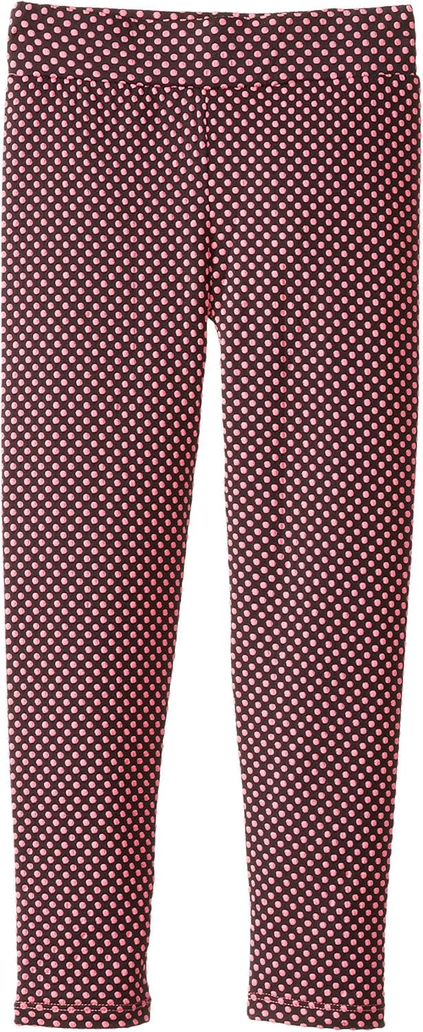 Dream Star Big Girls' Embossed Polka Dot Legging