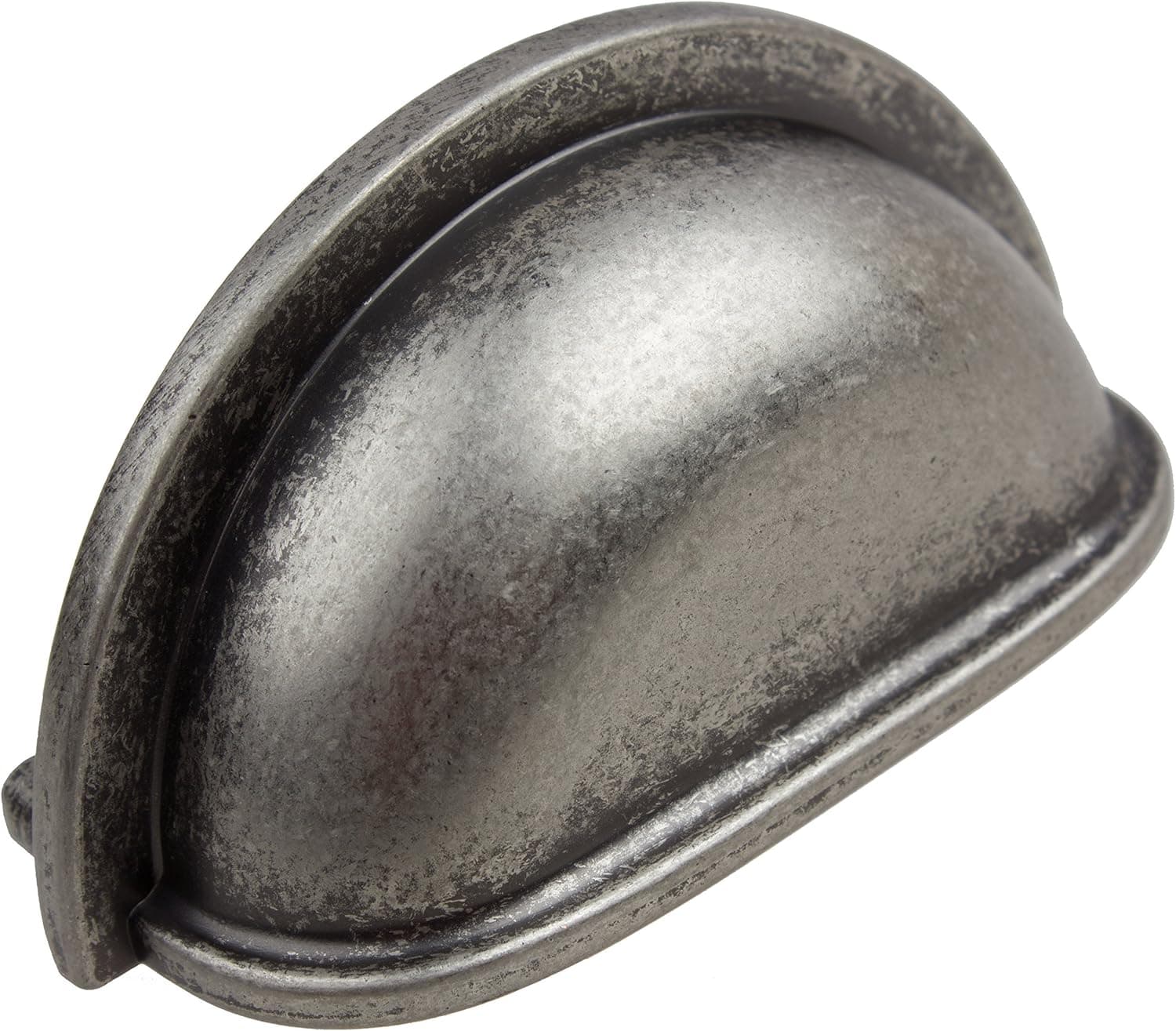 GlideRite Hardware 953-WN-10 Classic Bin Cabinet Pulls, 10 Pack, 2.875", Weathered Nickel
