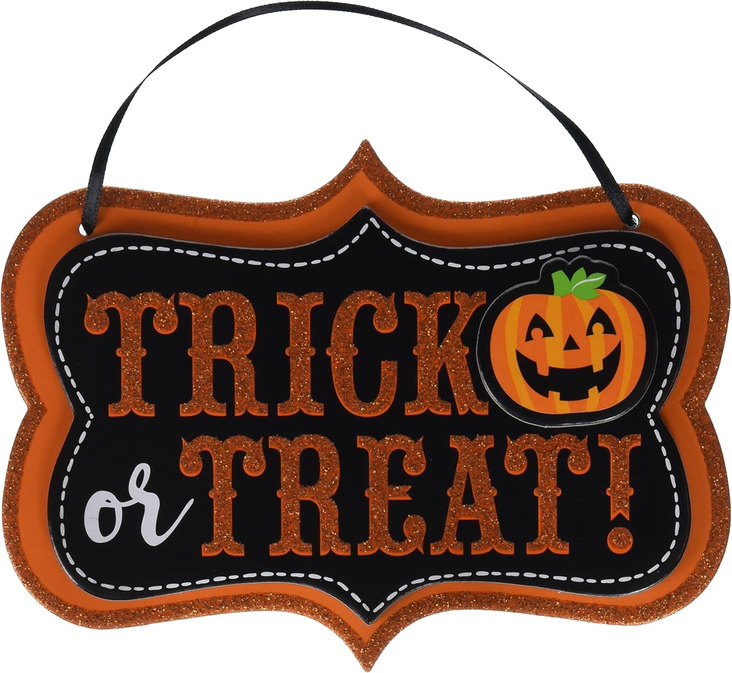 Amscan Trick Or Treat Hanging Halloween Sign