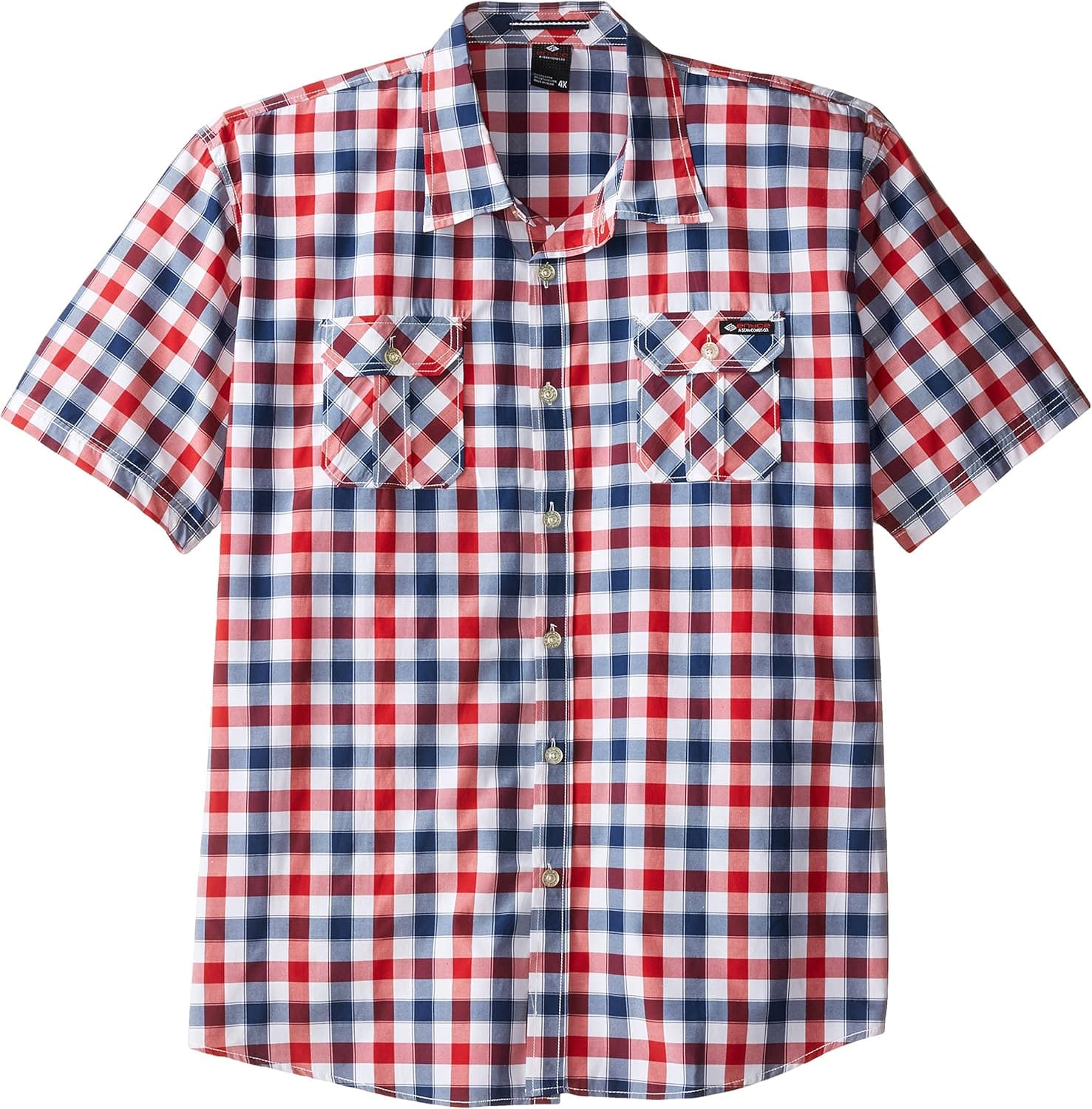 Enyce Men's Big and Tall Turtle Short Sleeve Woven Shirt