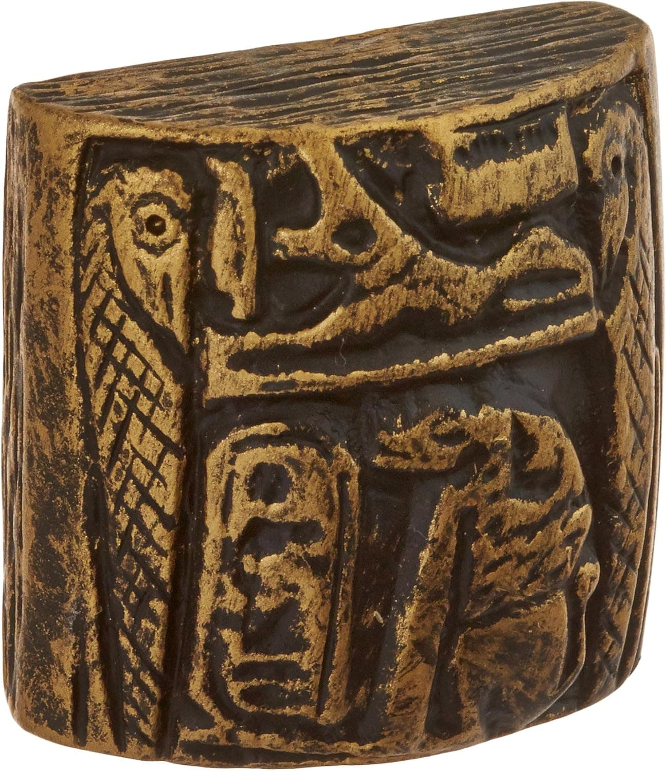 Siro Designs SD100-136 Egyptian Knob, 1.36-Inch, Antique Brass