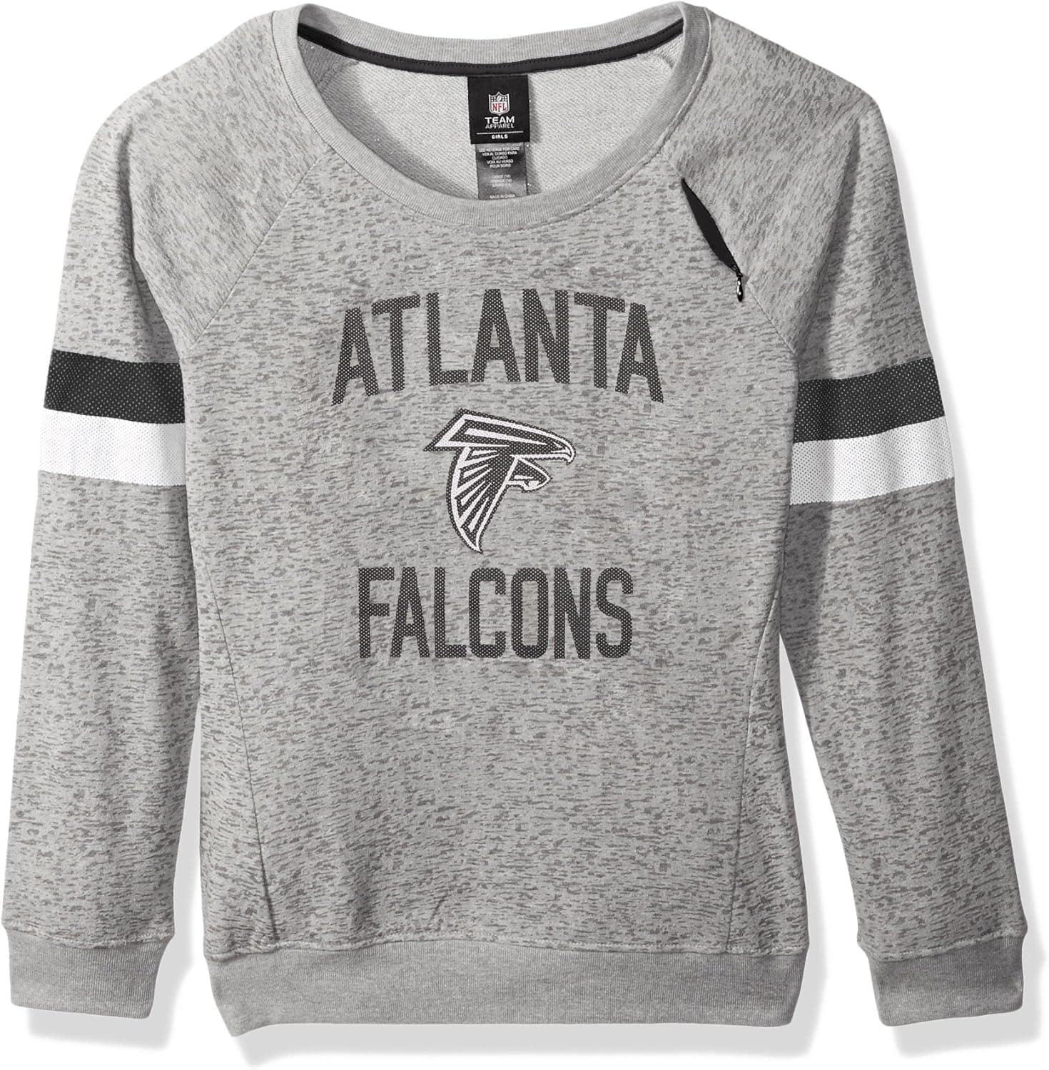 NFL Girls 716 "My City" Long sleeve Boatneck Pullover Sweatshirt