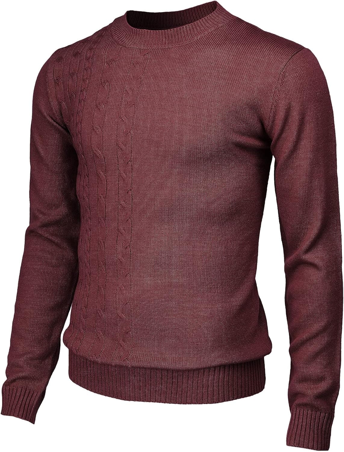 H2H Mens Casual Slim Fit Pullover Sweaters Knitted Long Sleeve Basic Designed