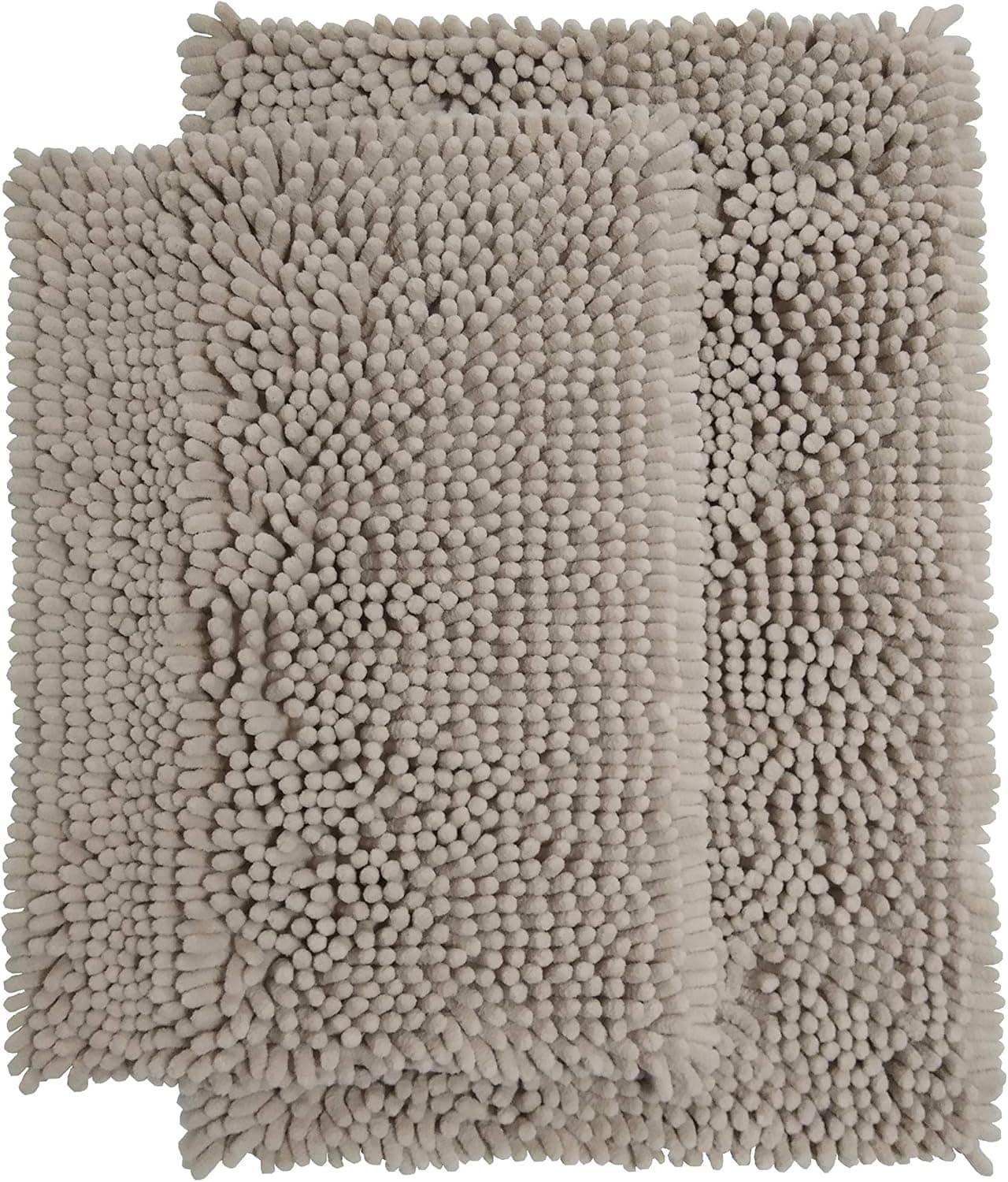 Chesapeake Hulk Noodle Bath Rug, 20"x30" & 17"x24", Spa Linen