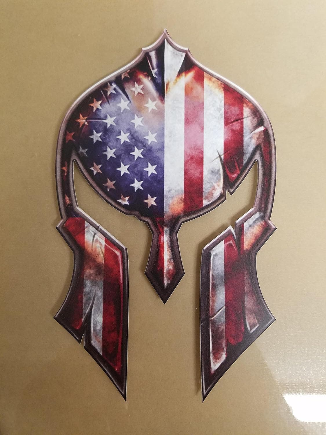 3 Pack Molon Labe TBL TRL USA Sticker Spartan Helmet Decal American Police Firefighter Cops Gladiator