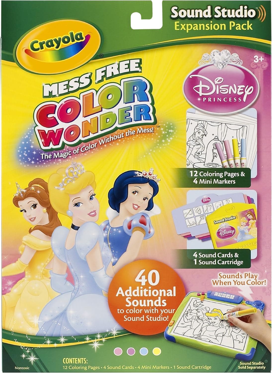 Crayola Color Wonder Sound Studio Disney Princess Refills