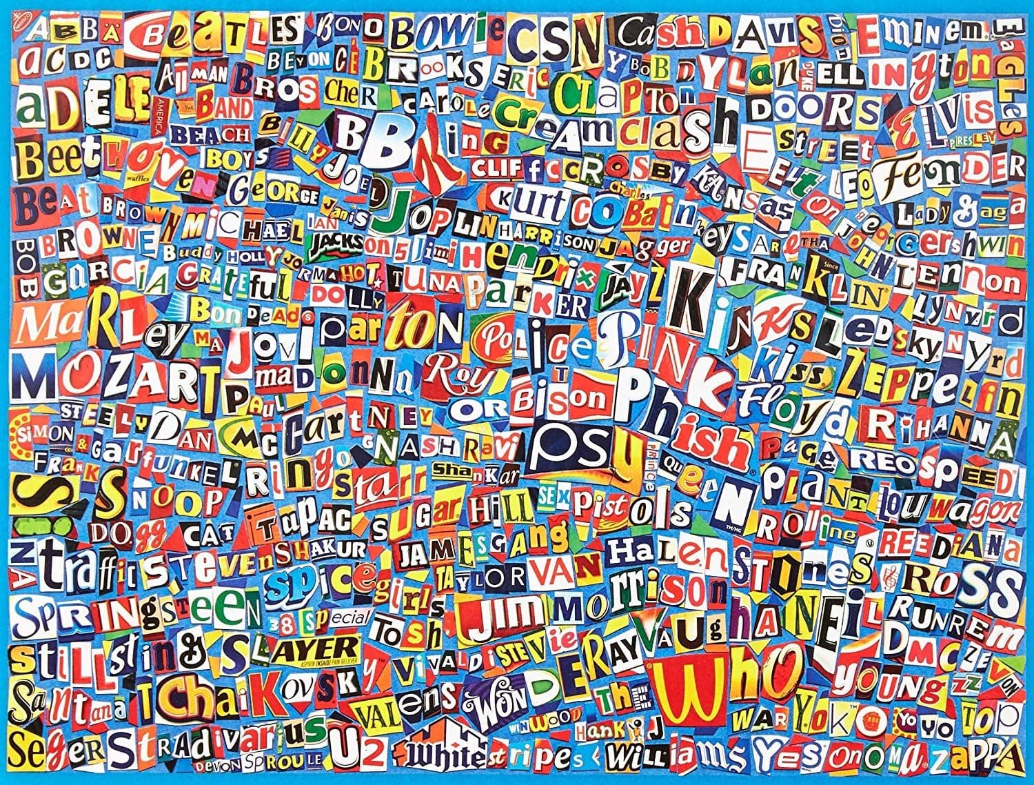 Ceaco Music Logo Collage Puzzle (550Piece)