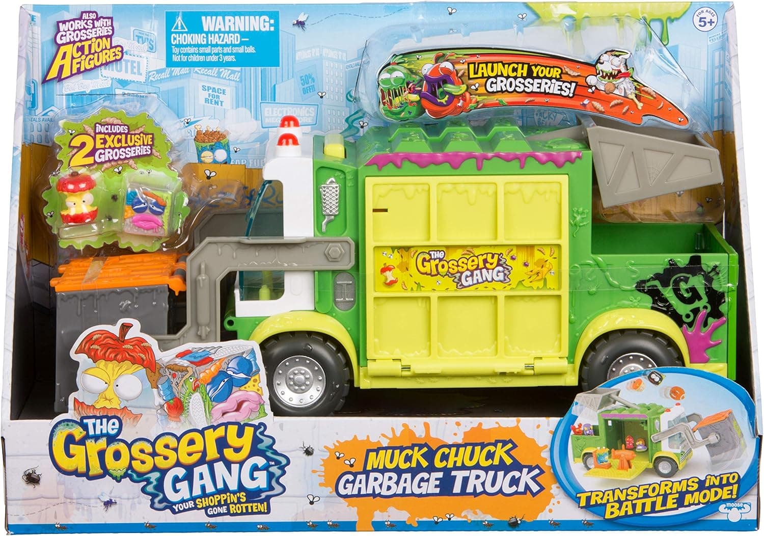 Grossery Gang The Putrid Power S3 Muck Chuck Garbage Truck