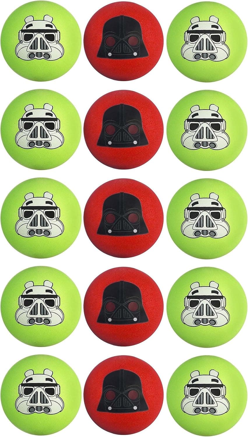 Star Wars Angry Birds Galactic Empire Bundle of 15 Koosh Balls