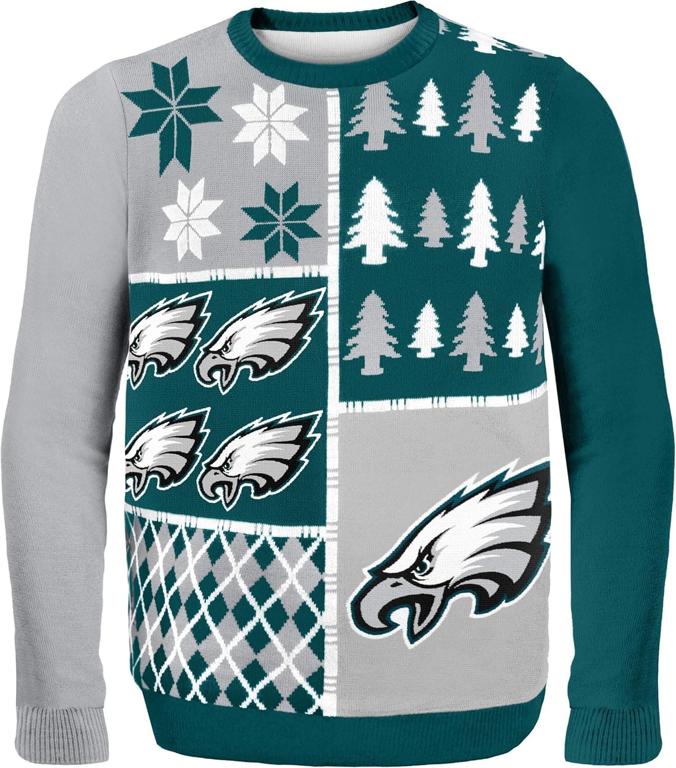 FOCO NFL Busy Block Ugly Sweater