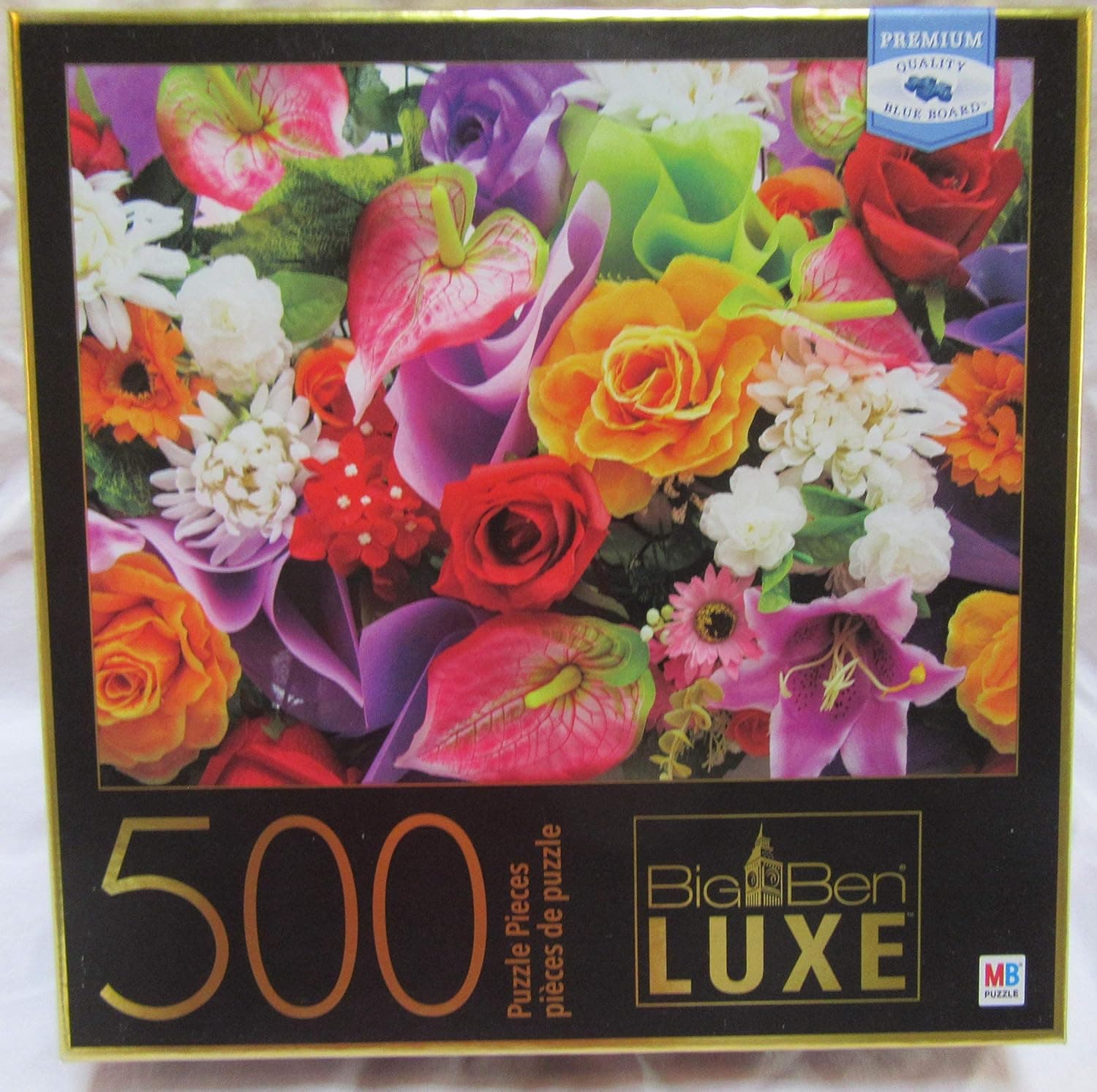 Big Ben Luxe 500 Piece Puzzle: Bunch of Flowers