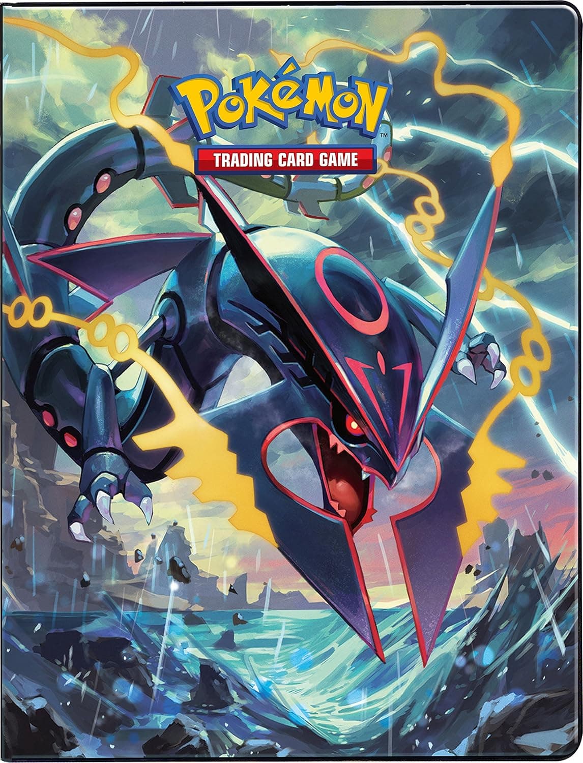 Ultra-Pro Pokemon Card Portfolio Album featuring Rayquaza & Groudon Ancient Origins (9-Pocket Album/Portfolio Holds 90-180 Cards)
