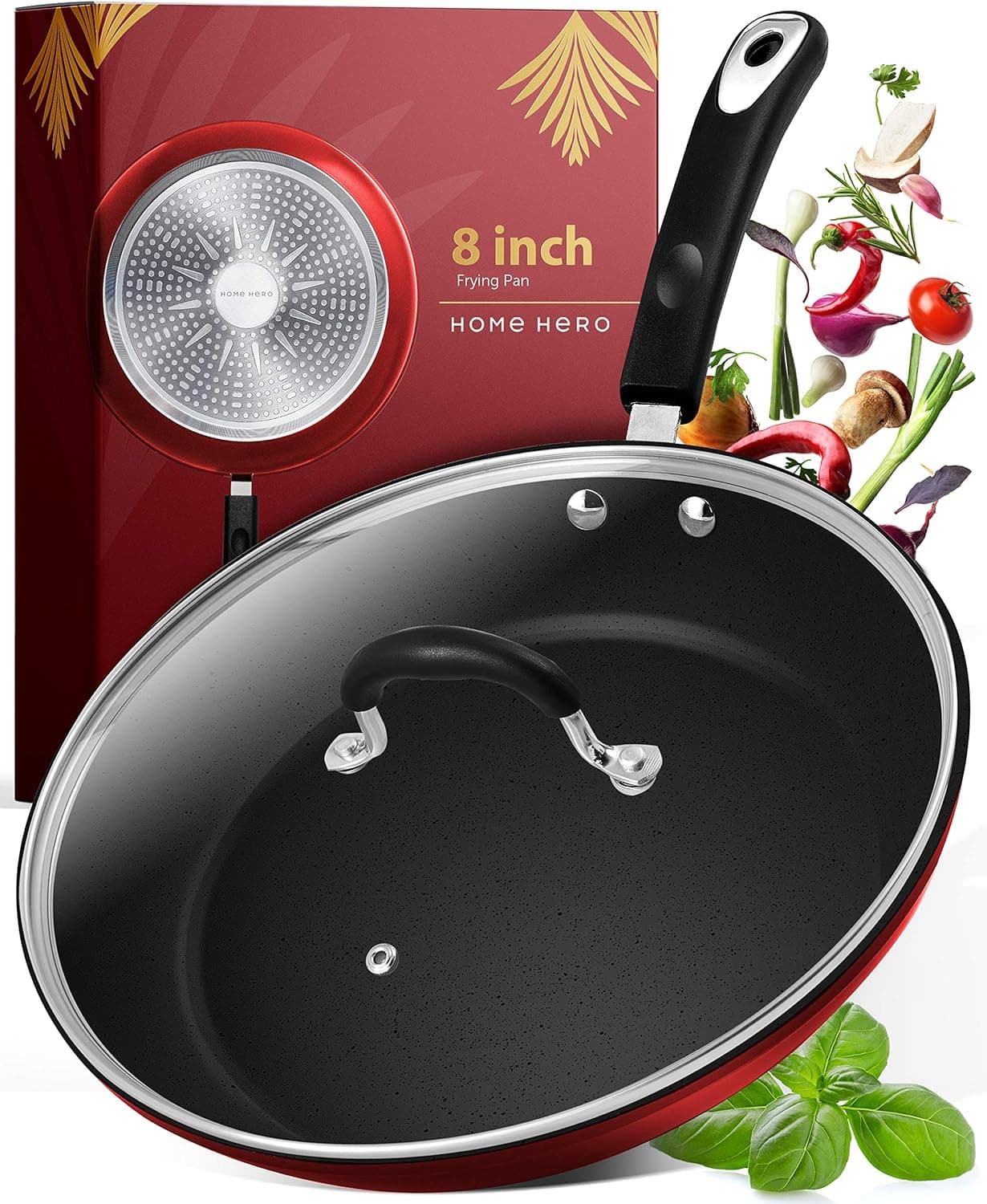 Granite Cookware Sets Nonstick Pots and Pans Set Nonstick - 23pc Kitchen Cookware Sets Induction Cookware Induction Pots and Pans for Cooking Pan Set Granite Cookware Set Non Sticking Pan Set